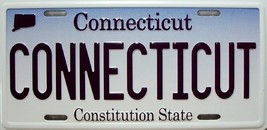Connecticut State License Plate Novelty Fridge Magnet - $7.99