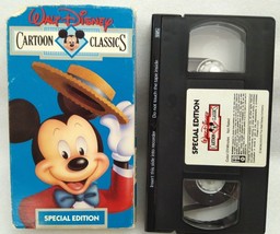 VHS Walt Disney Cartoon Classics Special Edition - Mickey And Seal (VHS, 1988) - £8.64 GBP
