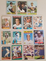 Baltimore Orioles Lot of 15 MLB Baseball 1960&#39;s,70&#39;s,80&#39;s,90&#39;s Cal Ripken - £11.07 GBP
