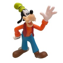 Goofy Walt Disney Mickey Mouse Pvc Toy Playset Figure 3 1/2&quot; Figurine! - £7.92 GBP