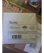 Rohl 734WH WHITE Manual Kitchen 3 1/2&quot; Basket Strainer w/o Remote Pop-up... - $224.11 CAD