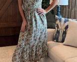 Mint Morning Glory Halter Midi Dress Size M - $75.24