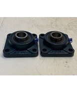 2 Quantity of FAG F205 4-Bolt Flanges w/ 56205-015 Insert Bearings (2 Qu... - $49.99