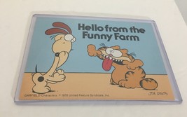 Garfield Jim Davis Post Card 1970&#39;s United Feature Syndicate U.S.A. Rare... - £8.90 GBP