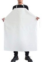 White Disposable Aprons 28x36&quot; 100 Pack 60 GSM Heavy Duty for Adults Pai... - £98.34 GBP