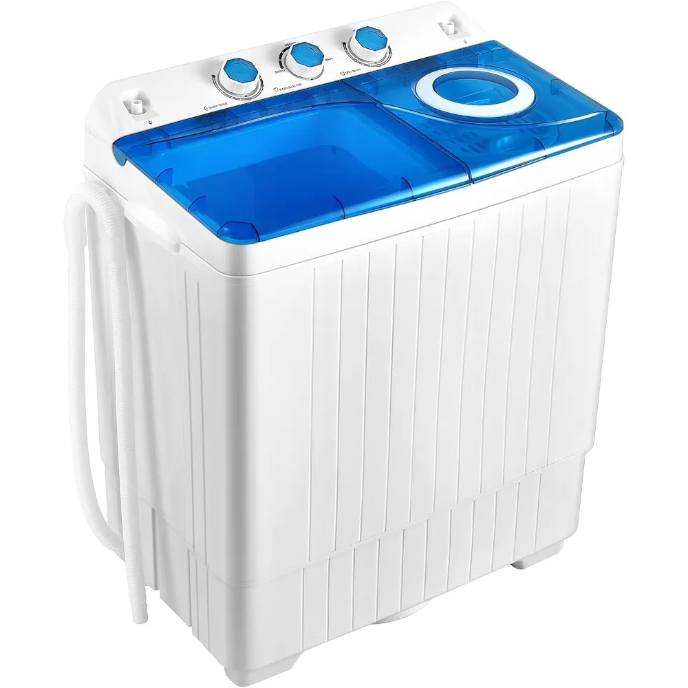 Portable Washing Machine, 2 in 1 Washer and Spinner Combo, 26lbs Capacity, - £231.51 GBP