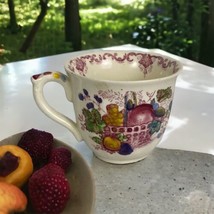 Masons England Fruit Basket English Ironstone China Breakfast Tea Cup - £17.40 GBP