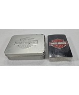 Harley-Davidson Playing Cards In Decorative Tin Box - $184.19 MXN
