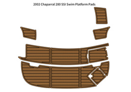2002 Chaparral 280 SSI Swim Platform Step Boat EVA Foam Teak Deck Floor Pad Mat - £385.98 GBP