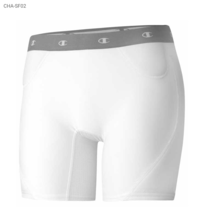 Champion Fortify Softball Compression Short BS08 Youth MEDIUM, White - $21.28