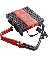 First Alert Two-Story Fire Escape Ladder, 14 Feet, Steel, Anti-Slip, Black - $73.84