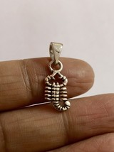 Ciondolo artigianale in Scorpione argento sterling 925 ossidato fatto a... - $12.99