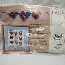 The Creative Circle Heartstrings Counted Cross Stitch Love Spoken Here  ... - €15,24 EUR