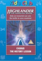 Highlander - The Animated Series: Exodus/The History Lesson DVD (2002) Cert PG P - £14.90 GBP