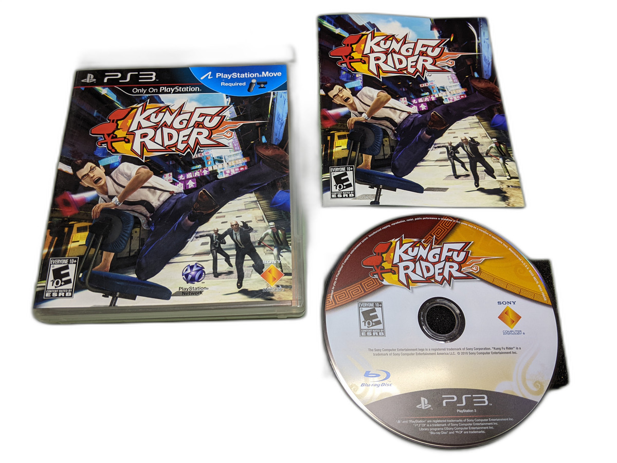 Kung Fu Rider Sony PlayStation 3 Complete in Box - $5.70