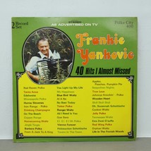Frenchie Yankovic 40 Hits I Almost Missed 2 Vinyl Record Set Polka City Records - £9.31 GBP