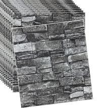 3D Self-Adhesive Foam Tile Brick Wall Stickers 10 Pcs - £15.51 GBP
