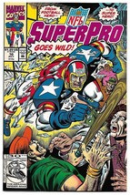 NFL SuperPro #10 (1992) *Marvel Comics / Phil Grayfield / Almighty Dollar* - $9.00