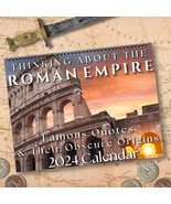 ROMAN EMPIRE TREND Calendar 2024 | Thinking about Ancient Stoicism Histo... - £27.23 GBP