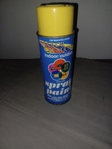 Vintage COLOR CREATIONS Enamel Spray Paint Can Color Sun Yellow 20003 Full - $20.00