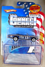 2008 Hot Wheels #13 Connect Cars-Rhode Island &#39;67 PONTIAC GTO Blue w/White 5 Sp - £16.72 GBP