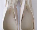 ANNE KLEIN AK LIZA Peep Toe Slingback Sandal Embellished 9 1/2 - $29.69