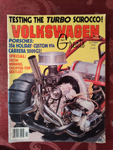 Rare Vw Volkswagen Greats Magazine September October 1978 Porsche Turbo Scirocco - £11.33 GBP