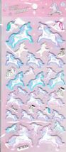 3D Unicorn Fairy Horse Arts Kindergarten Sticker Size 19x10 cm/7.5x4 inch - £3.93 GBP