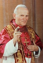 Pope John Paul Ii Catholic Head Of Catholic Church And Vatican State 13X19 Photo - £14.32 GBP