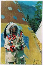 Alberta Postcard Banff Indian Days Canadian Rockies - £2.32 GBP