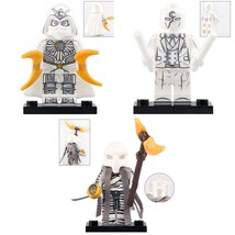 3pcs/set Khonshu Moon Knight and Mr. Knight Marvel Super Heroes Minifigures Toy - £9.54 GBP