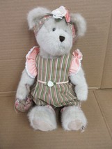Nos Boyds Bears Flora Ann Paisley 919614 Spring Rose Best Dressed B77 L* - £35.63 GBP