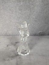 Vintage Glass Angel With Wings Praying Home Decor 6.5&quot; Tall - $10.38