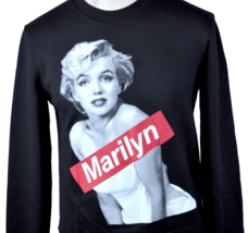 Marilyn Monroe S Crew Sweatshirt size Small Unisex Black Greene Licensed... - £25.74 GBP