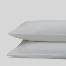 100% Organic Cotton Standard Queen Pillowcases | 400 Thread Count | Luxury Hotel - £51.63 GBP