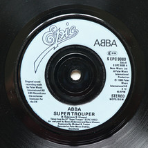 ABBA – Super Trouper / The Piper 45 rpm Vinyl 7&quot; Single UK S EPC 9089 - $19.99