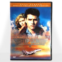 Top Gun (DVD, 1986, Full Screen, Special Collector&#39;s Ed) Like New !  Tom Cruise - £6.85 GBP
