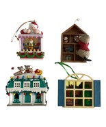 Lot of 4 Vintage Christmas Ornaments – 1991 Rennoc House, 1992 Santa’s B... - $747.76 MXN