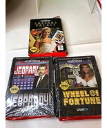 Lot of 3 Wheel of Fortune -Jeopardy Caesars Palace Games Sega Genesis, 1... - $16.50