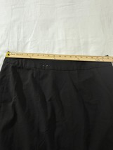 Worthington Stretch Women's Black Rear Zip & Slit Pencil Pull-On Skirt Size 18 image 14