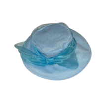 Josette Womens Bow Hat Color Sky Blue Size One Size - £49.65 GBP