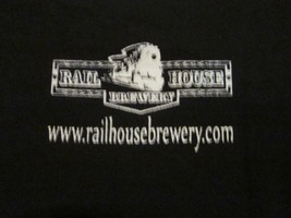 Nwot - Rail House Brewery &quot;I Got Railed!&quot; Adult M Double-Sided Short Sleeve Tee - £11.98 GBP