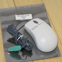 Microsoft 1.3A PS2 2-Button Roller Ball Mouse X08-70372 - Tested &amp; Worki... - €21,31 EUR