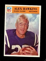1966 Philadelphia #6 Alex Hawkins Vg+ Falcons (Wax) *X77599 - £1.37 GBP