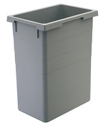 1 (One) Hailo 38 Liter Euro-Cargo Bin Total Capacity 40.2 qt, Gray - $106.44 CAD