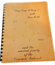 Book Music Song Don Bobb with Words Only 498 Songs Vintage - $12.07