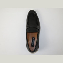 Men's Shoes Steve Madden Soft Leather upper Slip On Penny Acheron Black image 7