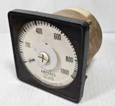 Federal Pacific Electric Company Ship Gauge Type JD 50MV 661030 D.C. Amp... - $552.67 MXN