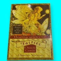 Vtg Healing With The Fairies Oracle Cards 2001 44-Card Deck Doreen Virtue Tarot  - £28.49 GBP