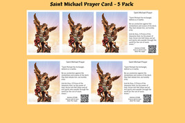 Saint Michael Prayer Card - $4.95+